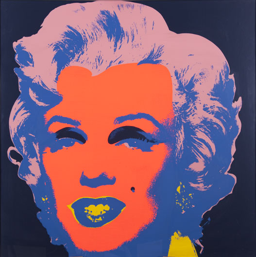 Brigitte Henninger Art - Andy Warhol: Marilyn, Sunday B. Morning